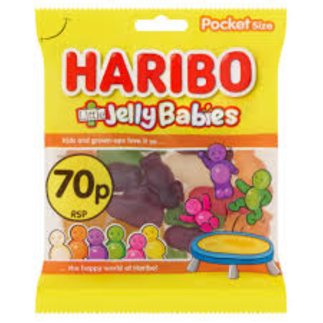 HARIBO GIANT STRAWBS 60G